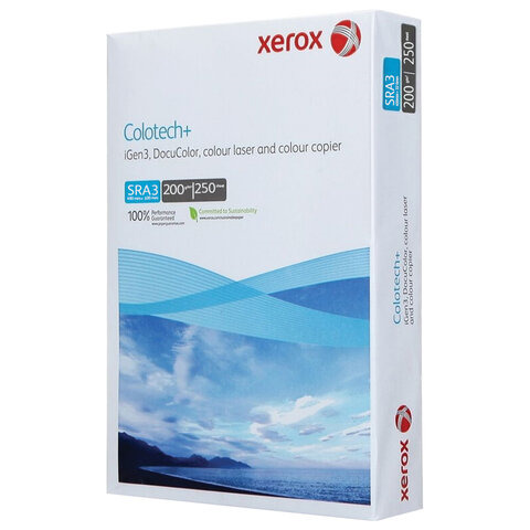 

Бумага Xerox 003R97554 Colotech Plus Blue, 300г, SR A3 (450x320мм), 125 листов (кратно 5 шт), 003R97554