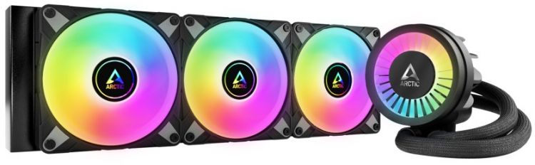 Система охлаждения жидкостная ARCTIC Liquid Freezer III 360 A-RGB ACFRE00144A LGA1700/AM5/AM4 (3*120mm fan, 200-1800rpm, 56.3CFM, 4 pin PWM)