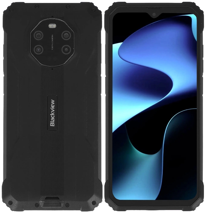 

Смартфон Blackview BL8800 black, 8GB/128GB, 6.58", 1080*2408, BL8800