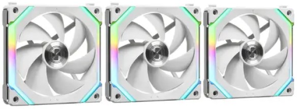 

Вентилятор для корпуса Lian Li UNI FAN SL120 V2 G99.12SLV23W.R0 white, 3*120x120x28мм, 250-2000 об/мин, 29.2dBa, PWM, ARGB, UNI FAN SL120 V2