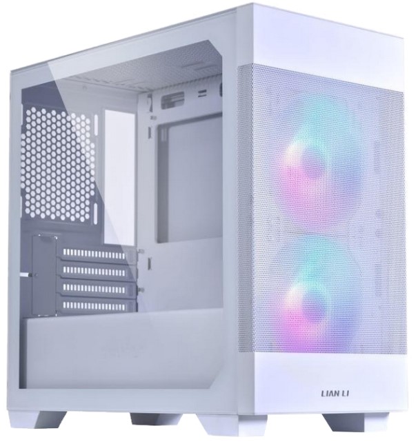 

Корпус mATX Lian Li Lancool 205M Mesh G99.OE744MS.10R white, без БП, окно из закаленного стекла, 2*USB 3.0, аудио, Lancool 205M Mesh