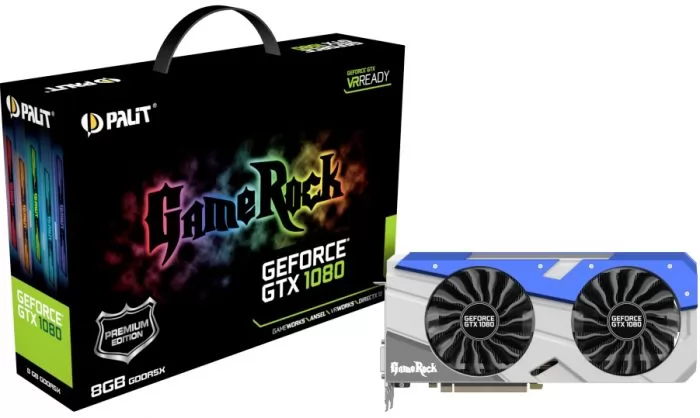 Palit PA-GTX1080 GameRock Premium 8G+G-Panel