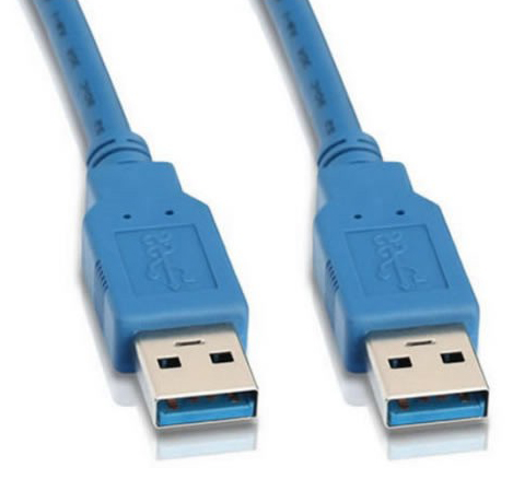 

Кабель интерфейсный USB 3.0 Cablexpert AM/AM 1 м, экран, синий, пакет, AM/AM