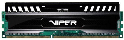 Модуль памяти DDR3 8GB Patriot Memory PV38G160C0 Viper V3 PC3-12800 1600MHz CL10 1.5V Радиатор BLACK