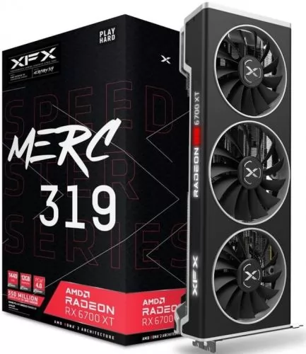 XFX Radeon RX 6700 XT SPEEDSTER MERC319 BLACK (RX-67XTYTBDP)