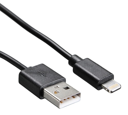 

Кабель интерфейсный Buro USB-IP-1.2B2A USB (m)-Lightning (m) 1.2м черный 1478080, USB-IP-1.2B2A