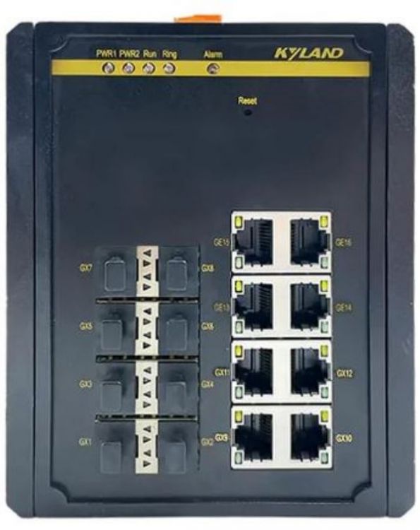 

Коммутатор управляемый Kyland SICOM3000A 300071718 8 100Base-X SFP ports, 8 10/100Base-T(X) RJ45 ports, RS232 RJ45, 12-24VDC(9-36VDC) dual redundant p, SICOM3000A