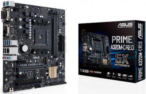 Материнская плата mATX ASUS PRIME A320M-C R2.0