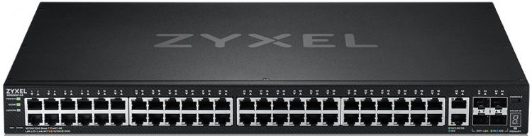 

Коммутатор ZYXEL NebulaFlex Pro XGS2220-54 rack 19", 48xRJ-45: 1G, 2xRJ-45: 1/2.5/5/10G, 4xSFP+, NebulaFlex Pro XGS2220-54