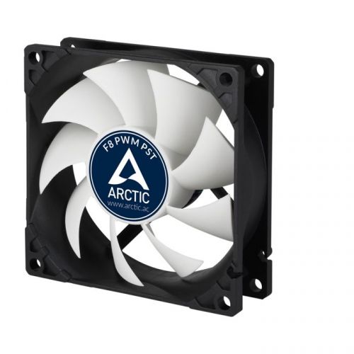 Вентилятор для корпуса ARCTIC F8 PWM PST ACFAN00064A 80x80x25mm, 500-2000rpm, 31 CFM, 4-pin PWM, val