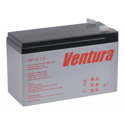 Батарея Ventura GP 12-7,2 12В/7,2Ач