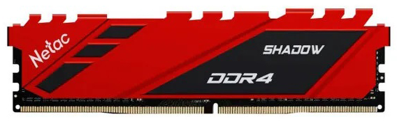 

Модуль памяти DDR4 8GB Netac NTSDD4P26SP-08R PC4-21300 2666MHz C19 радиатор 1.2V, NTSDD4P26SP-08R