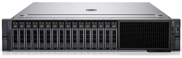 Серверная платформа 2U Dell PowerEdge R750 16x2.5/ 2xGold 6354 3G, 18C/ no memory/ no disk/ H755/ iDRAC9 Ent/ 6FH+2LP Riser/57414 DP 10/25GbE SFP28 O фотографии