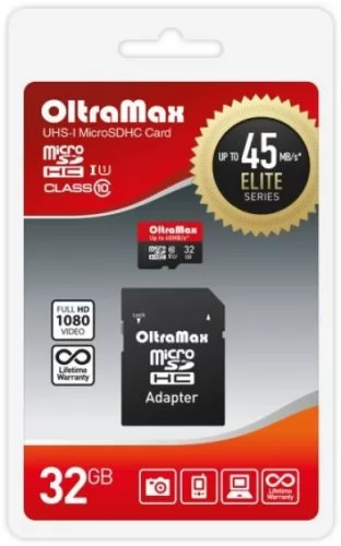 OltraMax OM032GCSDHC10UHS-1-ElU1
