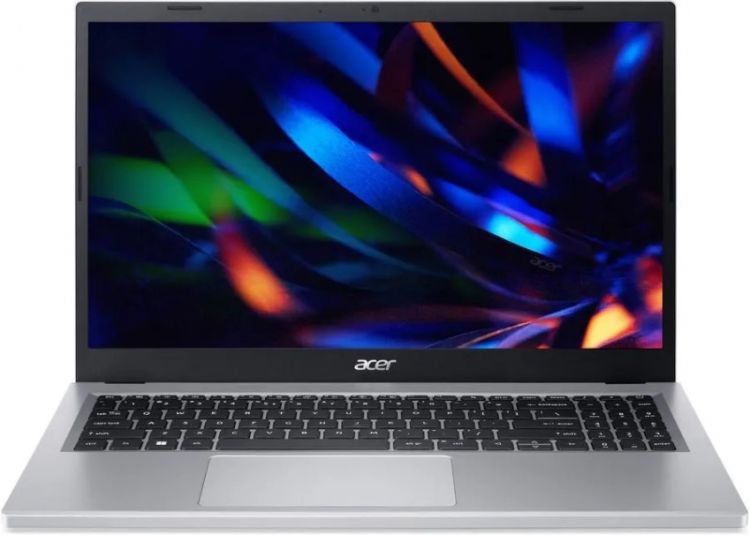 

Ноутбук Acer Extensa 15 EX215-33-P4E7 NX.EH6CD.004 N200/8GB/512GB SSD/HD Graphics/15,6" FHD NG IPS/WiFi/BT/Cam/noOS/silver, Extensa 15 EX215-33-P4E7