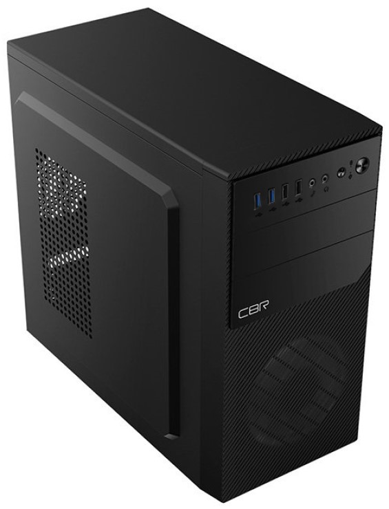 

Корпус mATX CBR RD880 БП PSU-ATX450-12EC (450W/120mm), 2*USB 3.0, 2*USB 2.0, HD Audio+Mic, кабель питания 1.2м, black, RD880