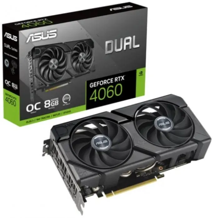 ASUS GeForce RTX 4060 DUAL OC (DUAL-RTX4060-O8G-V2)