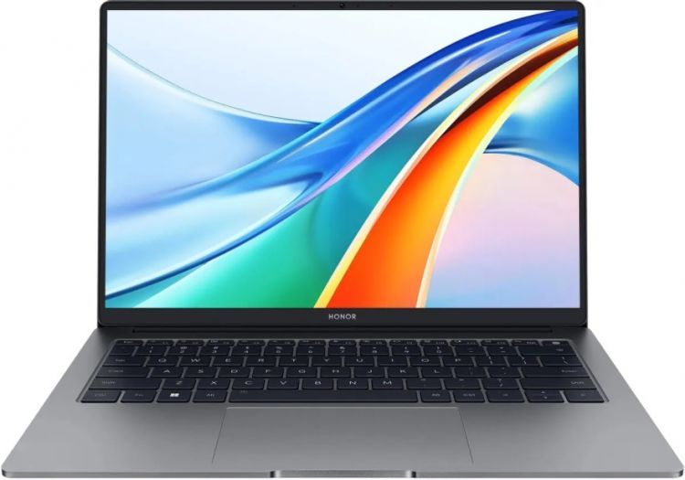 Ноутбук Honor MagicBook X14 Pro 5301AHQK i5-13420H/8GB/512GB SSD/Radeon Graphics/14" FHD IPS/WiFi/BT/cam/Win11Home/grey