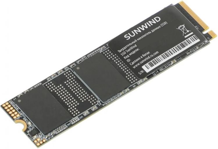 

Накопитель SSD M.2 2280 SUNWIND SWSSD001TN3T 1TB PCIe 3.0 x4 2000/1600MB/s MTBF 2M TBW 320, SWSSD001TN3T