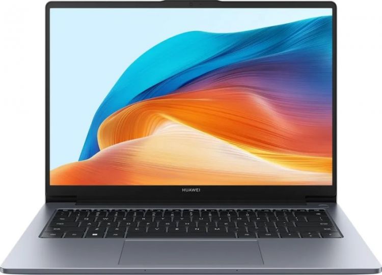 

Ноутбук Huawei MateBook D 14 MDF-X 53013UFC i3 1215U/8GB/256GB SSD/UHD Graphics/14" FHD IPS/WiFi/BT/cam/noOS/space gray, MateBook D 14 MDF-X