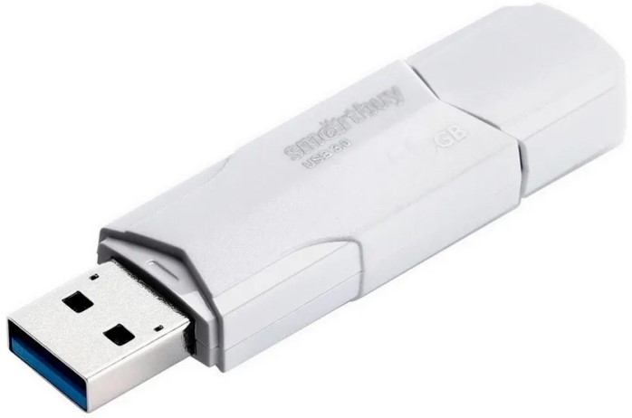 

Накопитель USB 2.0 4GB SmartBuy SB4GBCLU-W Clue белый, SB4GBCLU-W