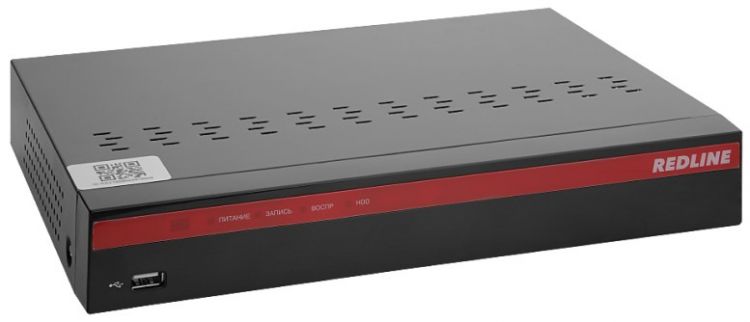 Видеорегистратор REDLINE RL-NVR4C1H.lite 4-канальный с записью на 1 HDD