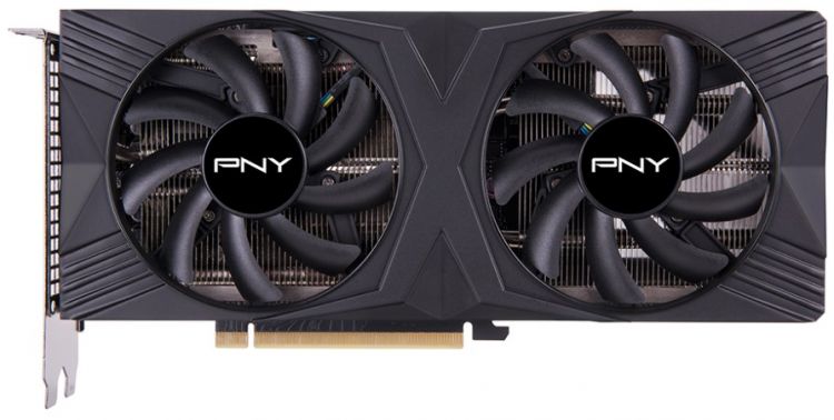 Видеокарта PCI-E PNY GeForce RTX 4060 Ti VERTO Dual Fan (VCG4060T8DFXPB1) 8GB GDDR6 128bit 5nm 2310/18000MHz HDMI/3*DP RTL