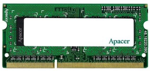 Модуль памяти SODIMM DDR3 2GB Apacer 78.A2GD8.4010C 1333MHz CL9 1.5V 204-pin - фото 1