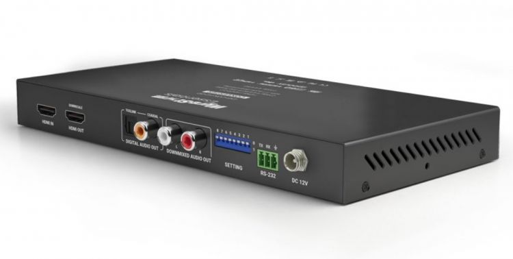 

Масштабатор Wyrestorm EXP-CON-H2-DD 4K/60 4:4:4 In-line HDMI с Audio Breakout и Dolby & DTS 7.1 даунмикс, EXP-CON-H2-DD