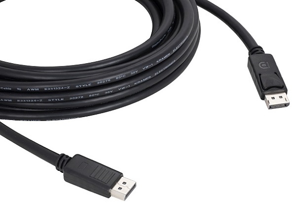 

Кабель интерфейсный DisplayPort Kramer C-DP-3 97-0617003 20M/20M, 0.9м, черный, C-DP-3