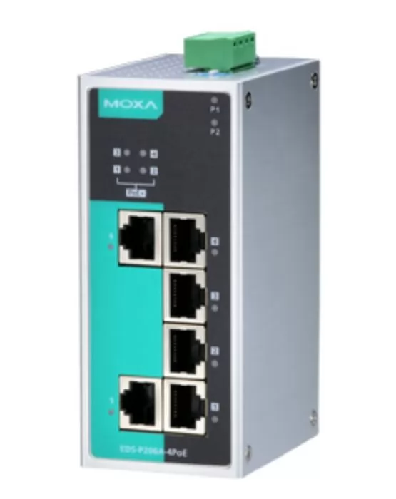 MOXA EDS-P206A-4PoE