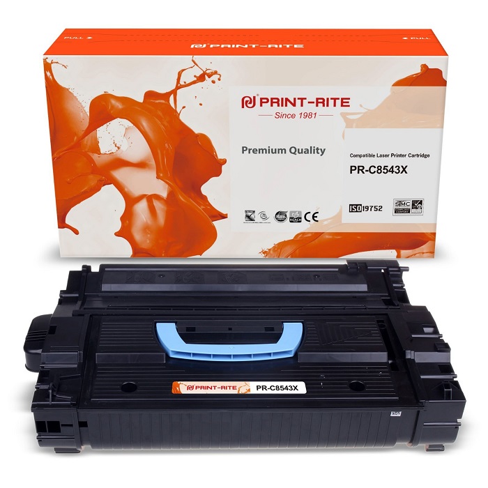 

Картридж Print-Rite PR-С8543X С8543X черный (30000стр.) для HP LJ 9000/9040/9050, PR-С8543X