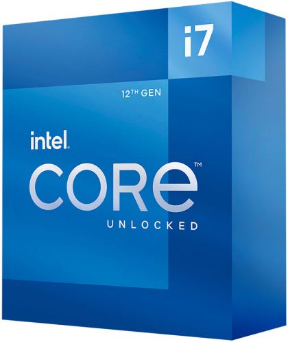 Процессор Intel Core i7-12700K BX8071512700K Alder Lake S 12C/20T 3.6-5.0GHz (LGA1700, L3 20MB, UHD Graphics 770 1.45GHz, 10nm, 125W) boxed without co