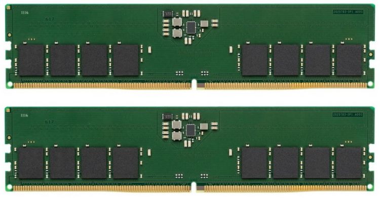 

Модуль памяти DDR5 32GB (2*16GB) Kingston KVR56U46BS8K2-32 5600MHz CL46 1RX8 1.1V 16Gbit RTL, KVR56U46BS8K2-32