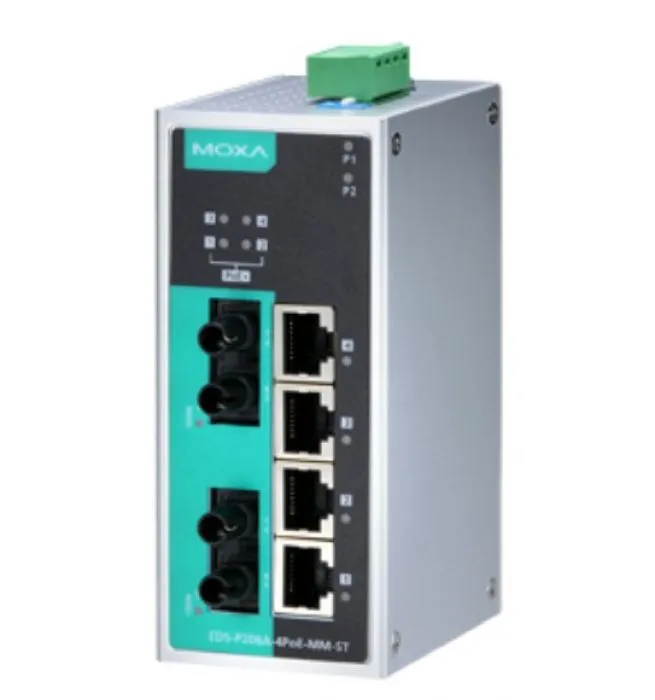 MOXA EDS-P206A-4PoE-MM-ST