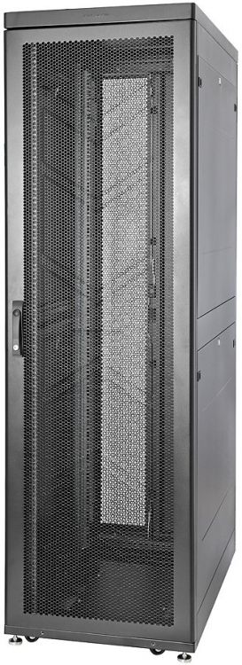 

Шкаф напольный 19", 48U Eurolan 60F-48-6C-94BL Rackcenter D9000 48U 600×1200, передняя дверь перфорированная одностворчатая, задняя дверь перфорирован, 60F-48-6C-94BL