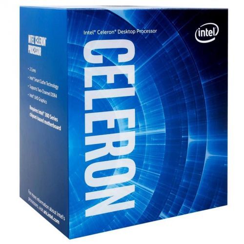 Процессор Intel Celeron G5905 Comet Lake 2C/2T 3.50Ghz (LGA1200, 8 GT/s, L3 4MB, UHD 610, 1.05 GHz, 58W, 14 nm) Box