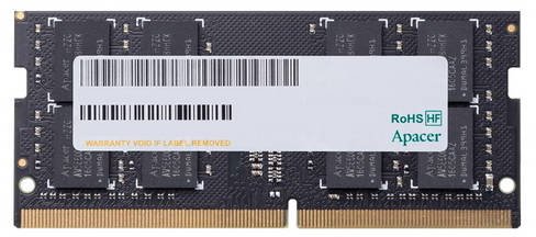 Модуль памяти SODIMM DDR4 4GB Apacer ES.04G2V.KNH PC4-21300 2666MHz CL19 1.2V 1R 512x8 RTL (AS04GGB2