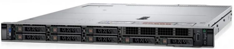 

Сервер Dell PowerEdge R450 1U/ 8 SFF/ 1xHS/ PERC H755/ 2xGE/ OCP 3.0/ noPSU/ 2xLP/ IDRAC9 Ent/ noTPM/ 7xstd fan/noDVD/ Bezel noQS/ Sliding Rails/ 1YWA, PowerEdge R450