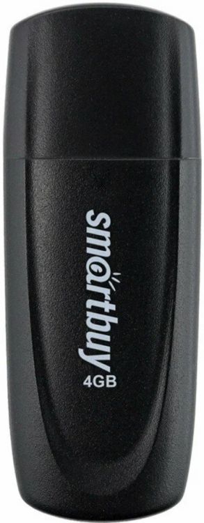 

Накопитель USB 2.0 4GB SmartBuy SB004GB2SCK Scout чёрный, SB004GB2SCK