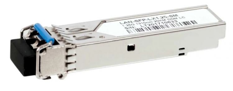 

Модуль SFP Lanmaster LAN-SFPi-LX1.25-3-SM LX 3 km, 1310нм, SM, duplex LC, 1.25Gbps, промышленный, DDM, Cisco, LAN-SFPi-LX1.25-3-SM