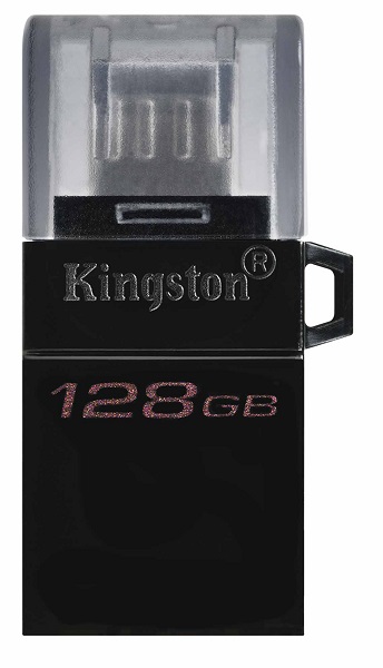 Накопитель USB 3.0 Kingston DataTraveler microDuo DTDUO3G2/128GB цена и фото