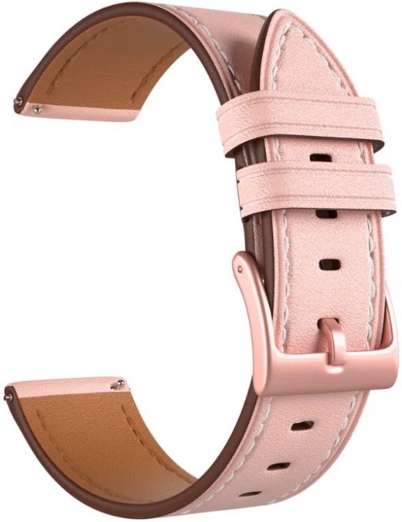 Ремешок на руку Lyambda NEMBUS LWA-S41-22-PK кожаный для часов 22 mm pink
