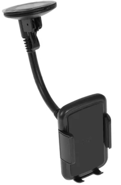 Держатель автомобильный TFN Dual Grip Flex TFN-HL-UNIWIND2 присоска на стекло/приборную панель, чёрный