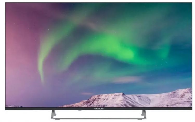 

Телевизор POLARLINE 50PQ71STC-SM QLED 50" черный/серебристый 4K Ultra HD 60Hz DVB-T DVB-T2 DVB-C DVB-S2 USB WiFi Smart TV (RUS), 50PQ71STC-SM