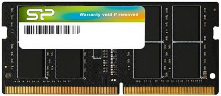 Модуль памяти SODIMM DDR4 8GB Silicon Power SP008GBSFU320X02 PC4-25600 3200MHz CL22 260-pin 1.2В single rank Retail - фото 1
