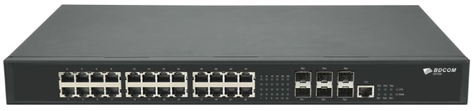 

Коммутатор управляемый BDCom S5700-24ET6X уровня 3, 24x 2.5GBASE-Т, 6x 1/10GE SFP+, ~220V AC, S5700-24ET6X