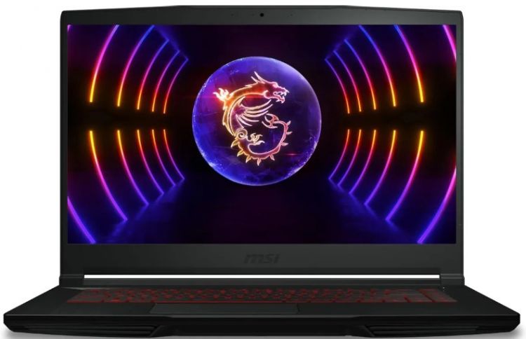 Ноутбук MSI GF63 Thin 12UCX-1037XRU 9S7-16R821-1037 i5-12450H/16GB/256GB SSD/GeForce RTX 2050 4GB/15.6" IPS FHD/WiFi/BT/noOS/black