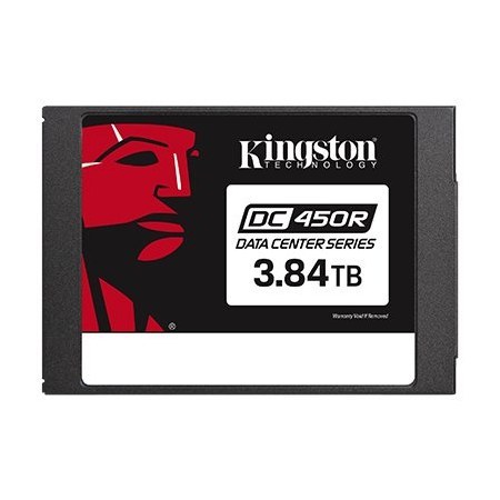 Накопитель SSD Kingston SEDC450R/3840G DC450R 3.84TB SATA 6Gb/s 3D TLC 560/525MB/s IOPS 99K/26K MTBF 2M 0,4DWPD