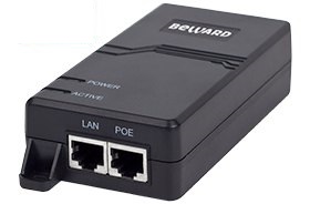 Инжектор PoE Beward STL-11XP Ultra PoE IEEE 802.3 af/at (60 Вт), 1 порт, до 1 Гбит/c, до 100 м, 50 В, защита выхода питания от КЗ и перегрузки